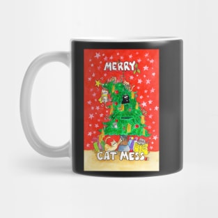 Merry Cat Mess Mug